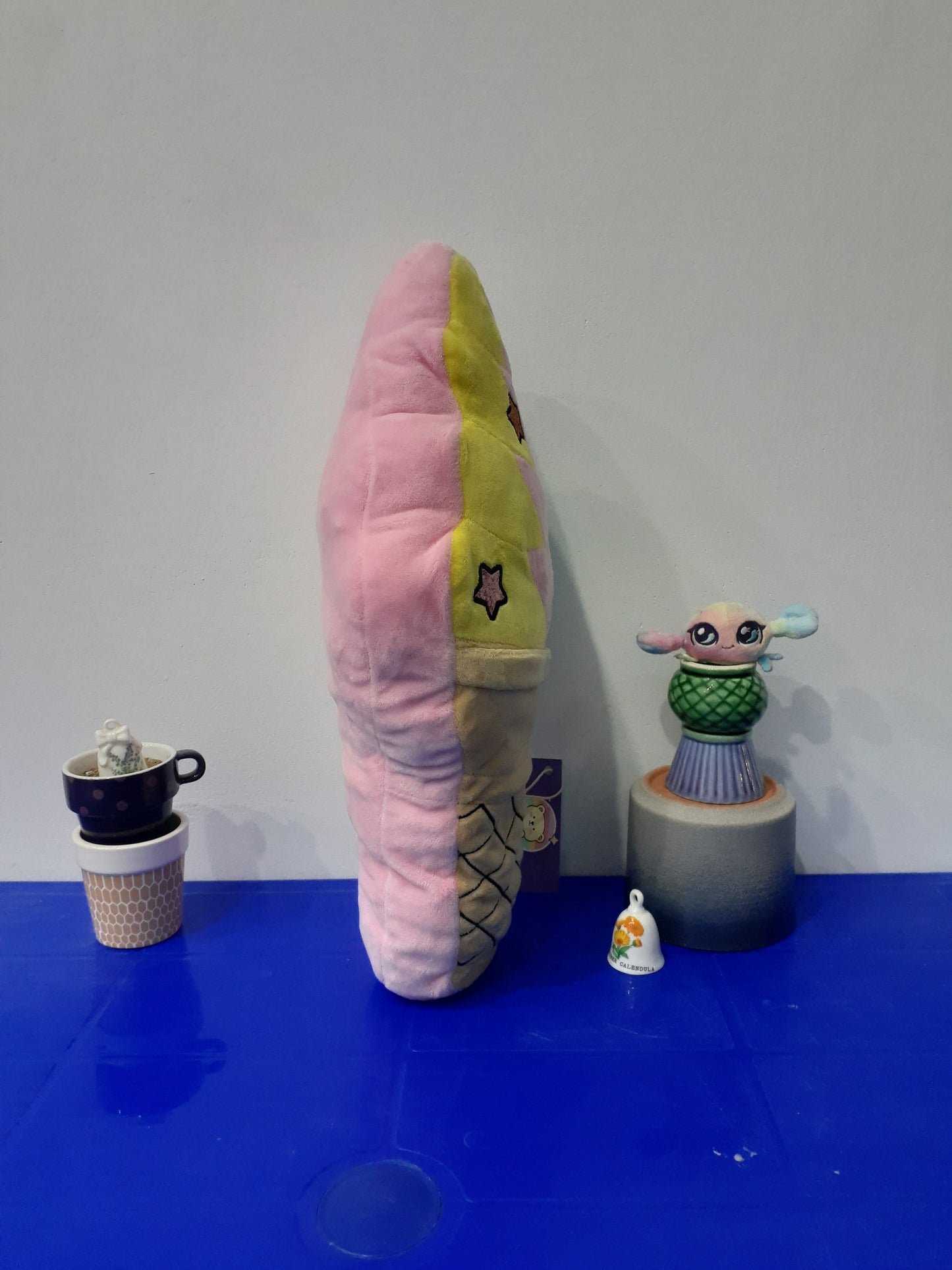 Scoops Sparkly Cone Fleece and Glitter Plushie