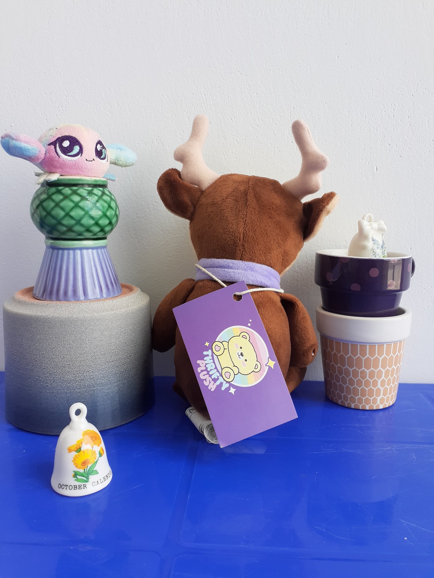 Plushie Reindeer, Also Known As A "doudou" In French.