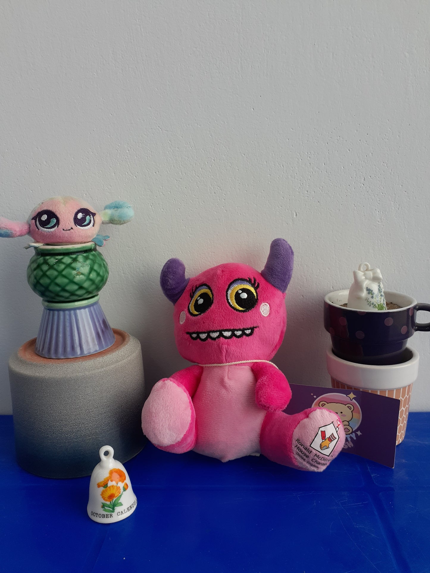 pink monster Plushie