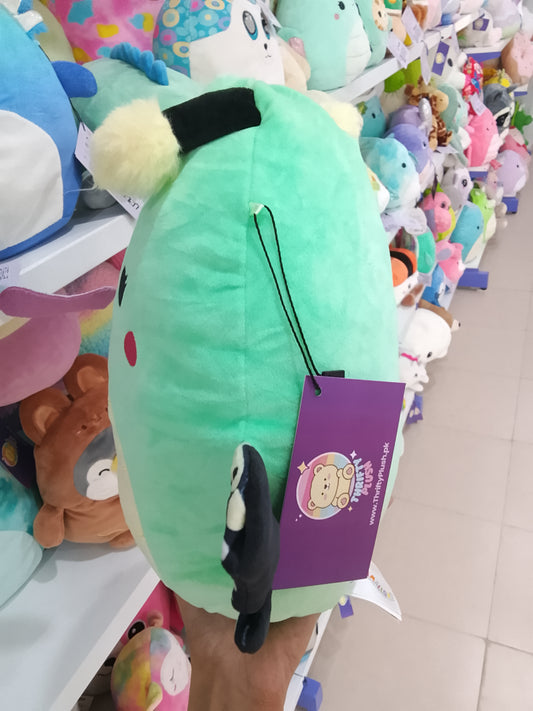 Squishmallows plush toy featuring Reina the Butterfly in a green color.