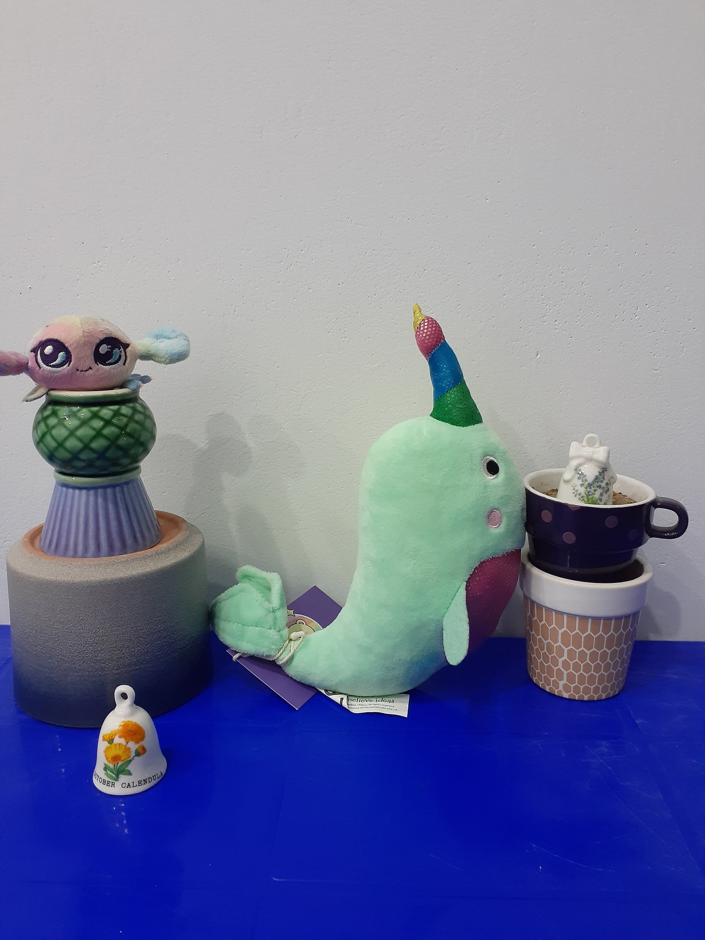 Just Narwhal" Plush Toy,