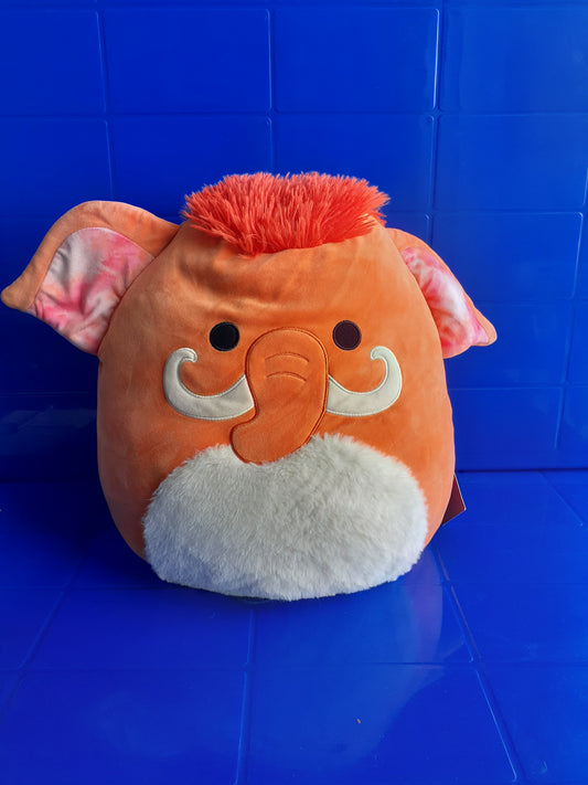 Squishmallows 16" Wilbie The Orange Woolly Mammoth Plushie