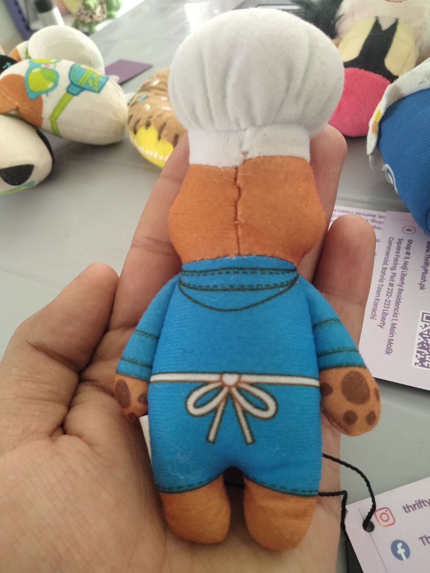 Master chaife bear plushie