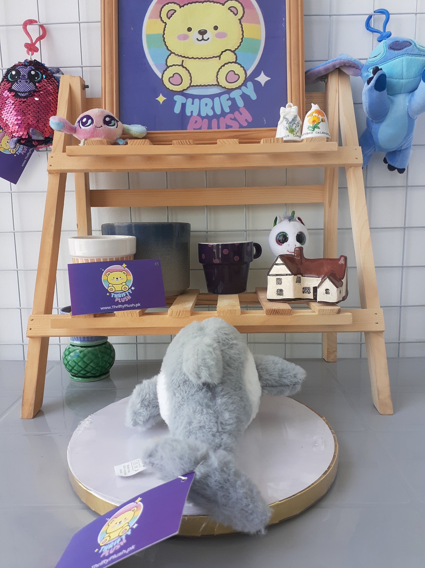 Deluxe Paws Your Planet 6'' Eco Soft Plush Dolphin,