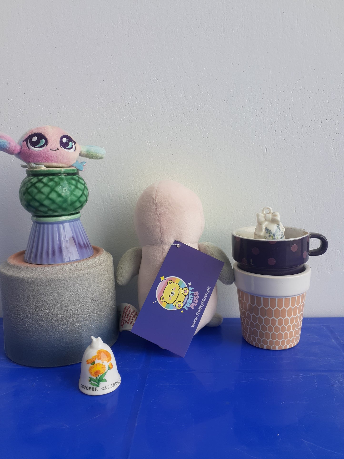 Primark Penguin Pink BlueMicrowave Heat Soft Plush