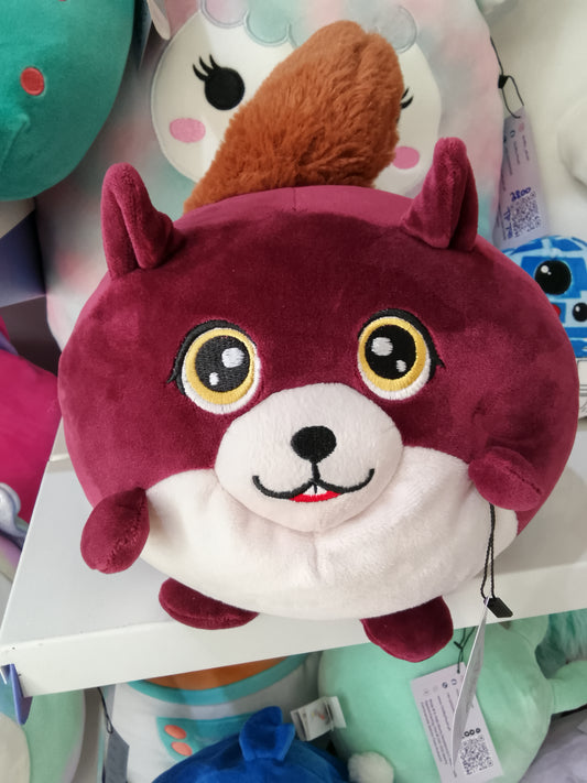 Soft stuffed animal or plush pillow.