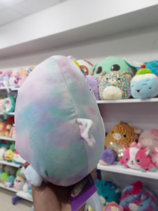 Tie Dyed Seal Squishmallow plush toy.