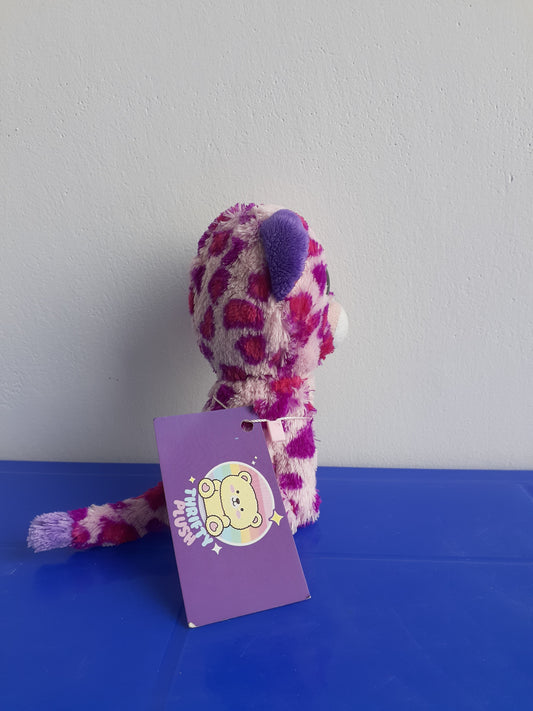TY Beanie Boo Named Glamour, A Pink Leopard Plushie