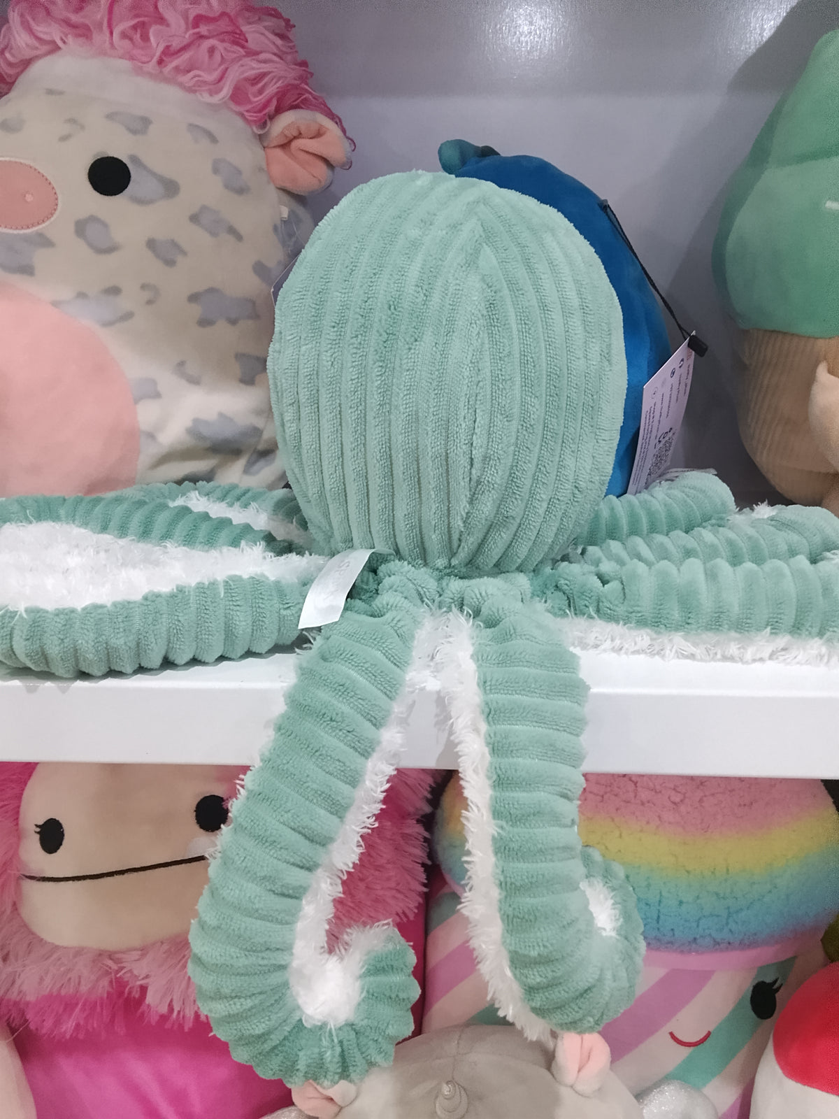 Green Spark Plush Octopus Toy
