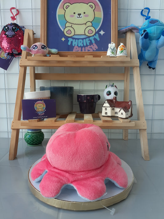 Reversible Octopus Plush Toy,