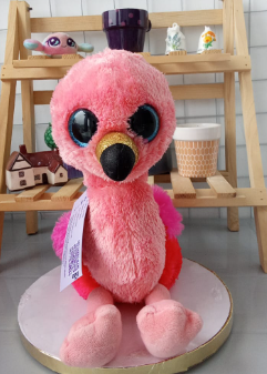Ty Beanie Boo Plush Toy, Specifically Gilda The Pink Flamingo