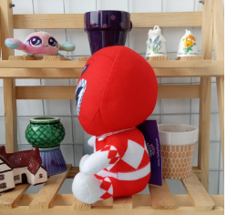 Saban's Mighty Morphin Power Rangers Red Ranger 7" Plush Stuffed Animal Doll.