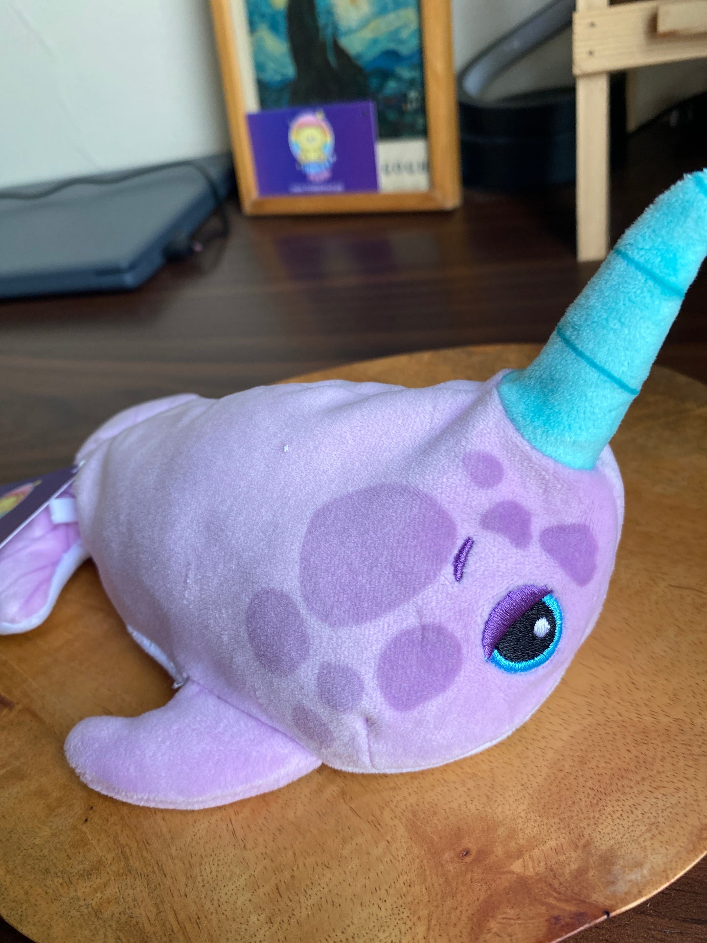 Cutetitos Collectible Plush, Specifically A Narwhalito From Series 2.