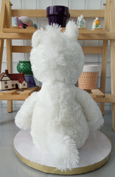 Aurora Cuddly Friends Unicorn White 11" Plush Stuffed Animal
