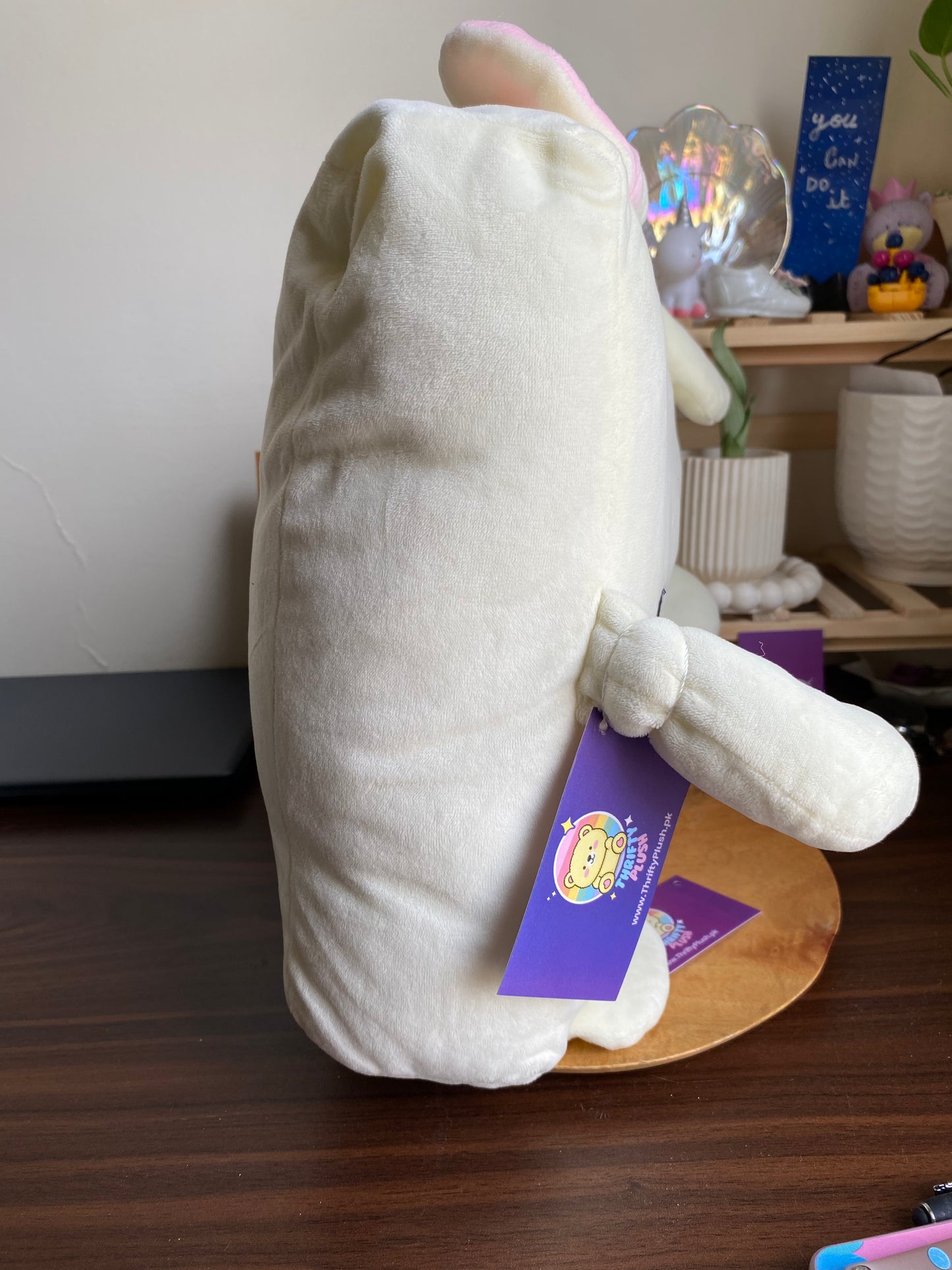 Korilakkuma Sanrio Face Mochi Marshmallow Feel Square Cushion