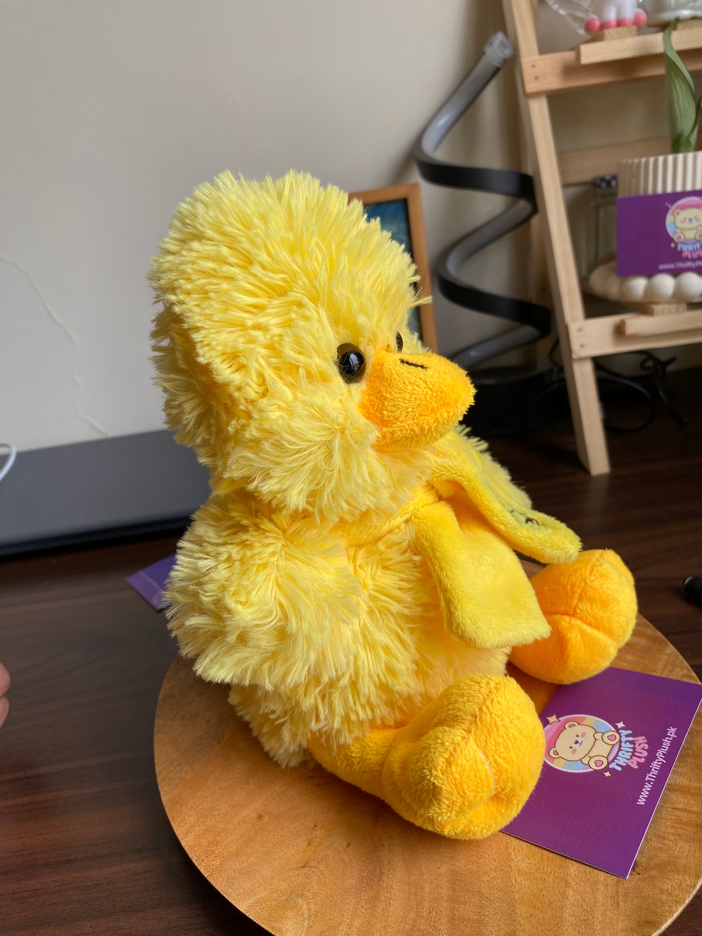 Aurora Yellow Peek A Boo Duck Yellow Plush Stuffed Animal