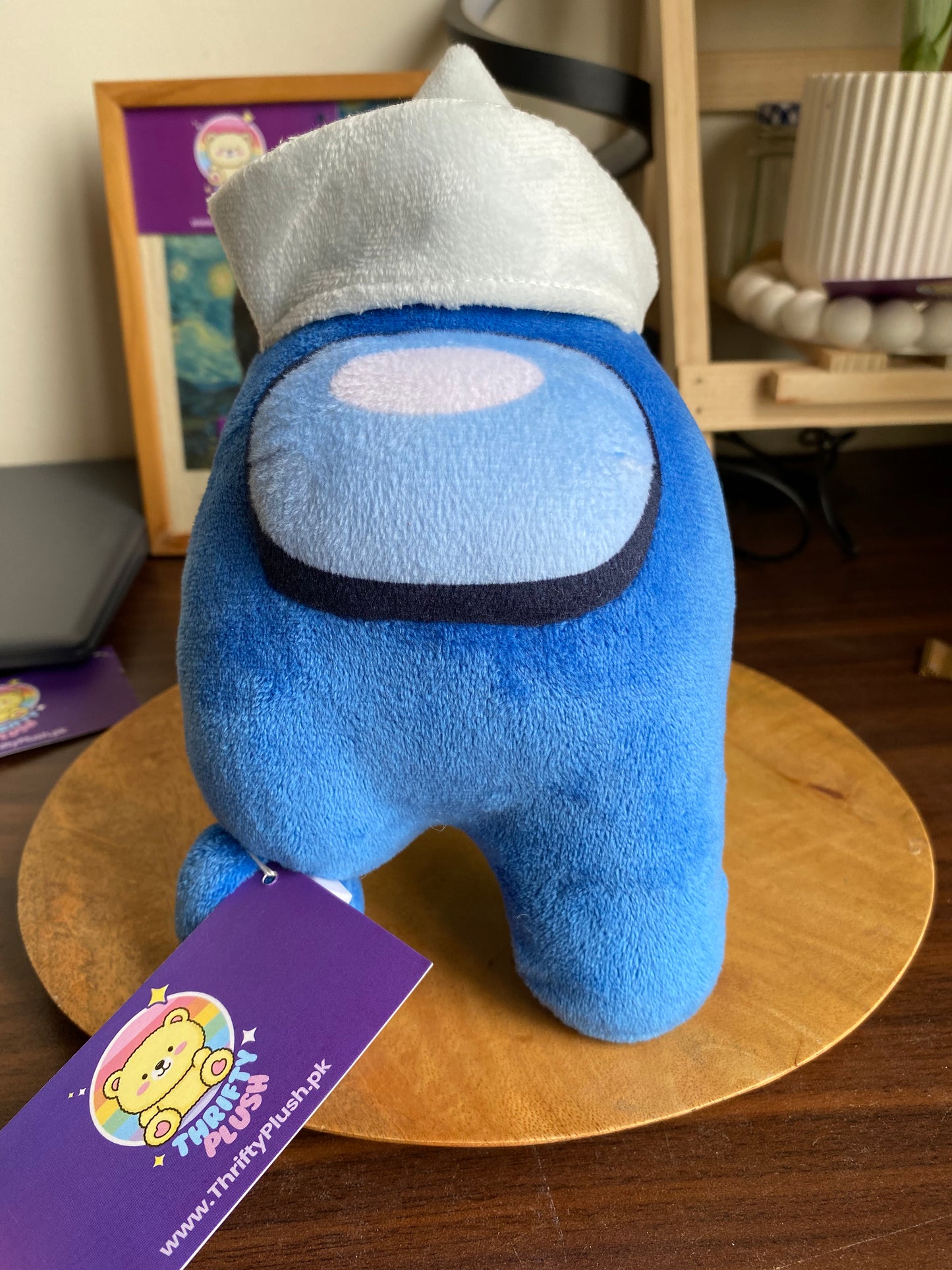 Among Us Blue sailor Crewmate Plush| Sailor Hat