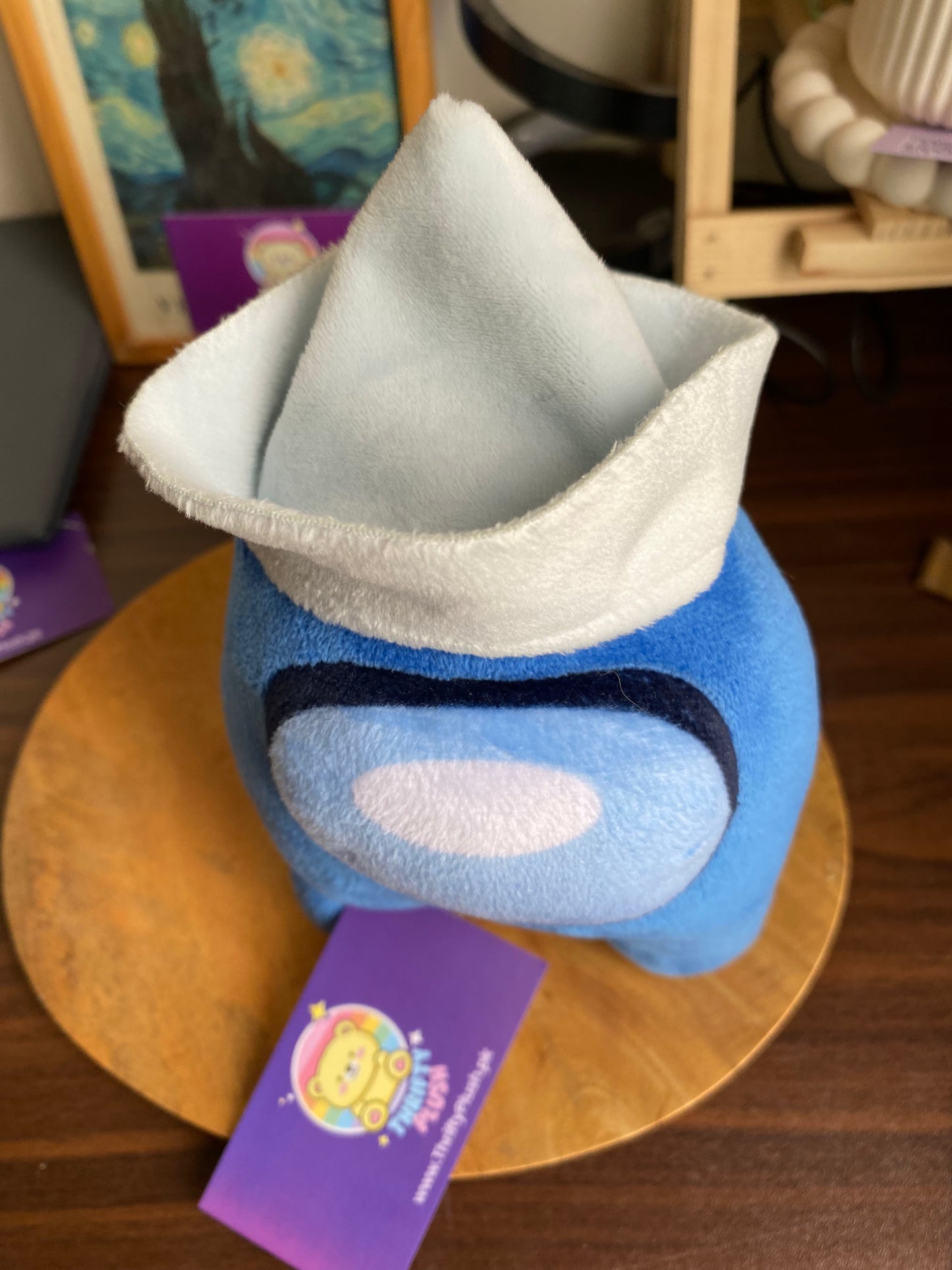 Among Us Blue sailor Crewmate Plush| Sailor Hat