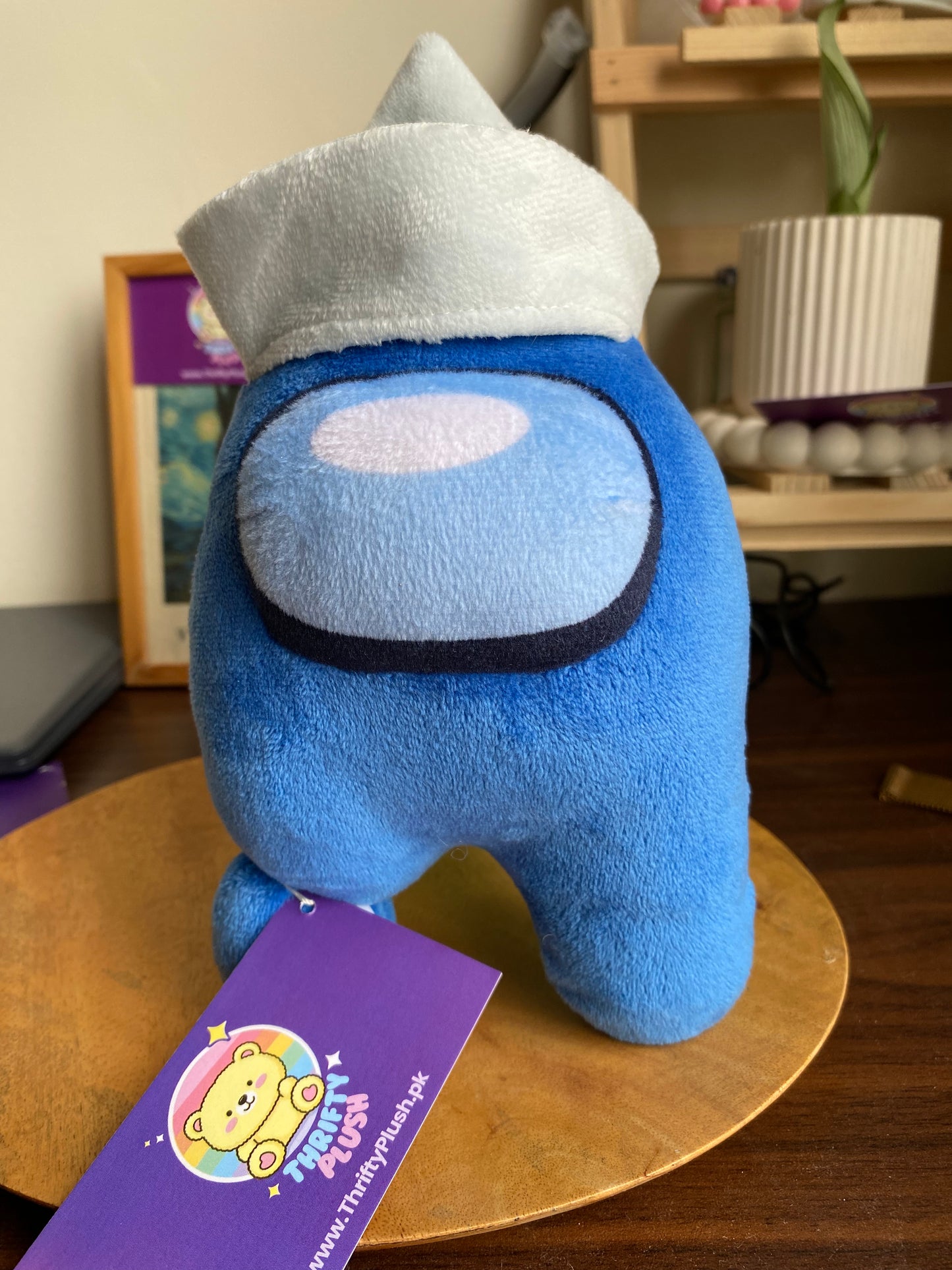 Among Us Blue sailor Crewmate Plush| Sailor Hat