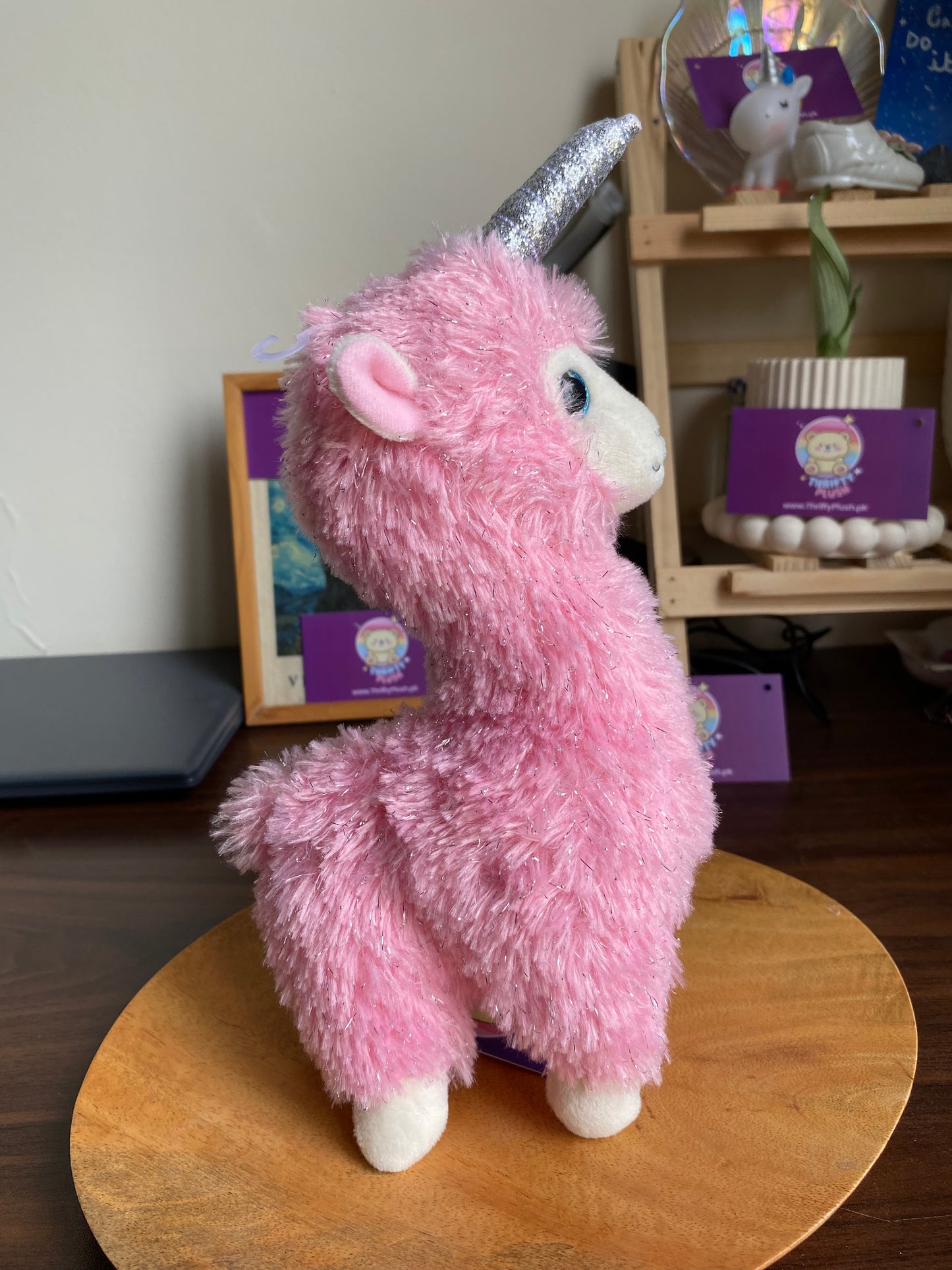 TY Beanie Baby - LANA the Pink UniLlama | Unicorn Lama