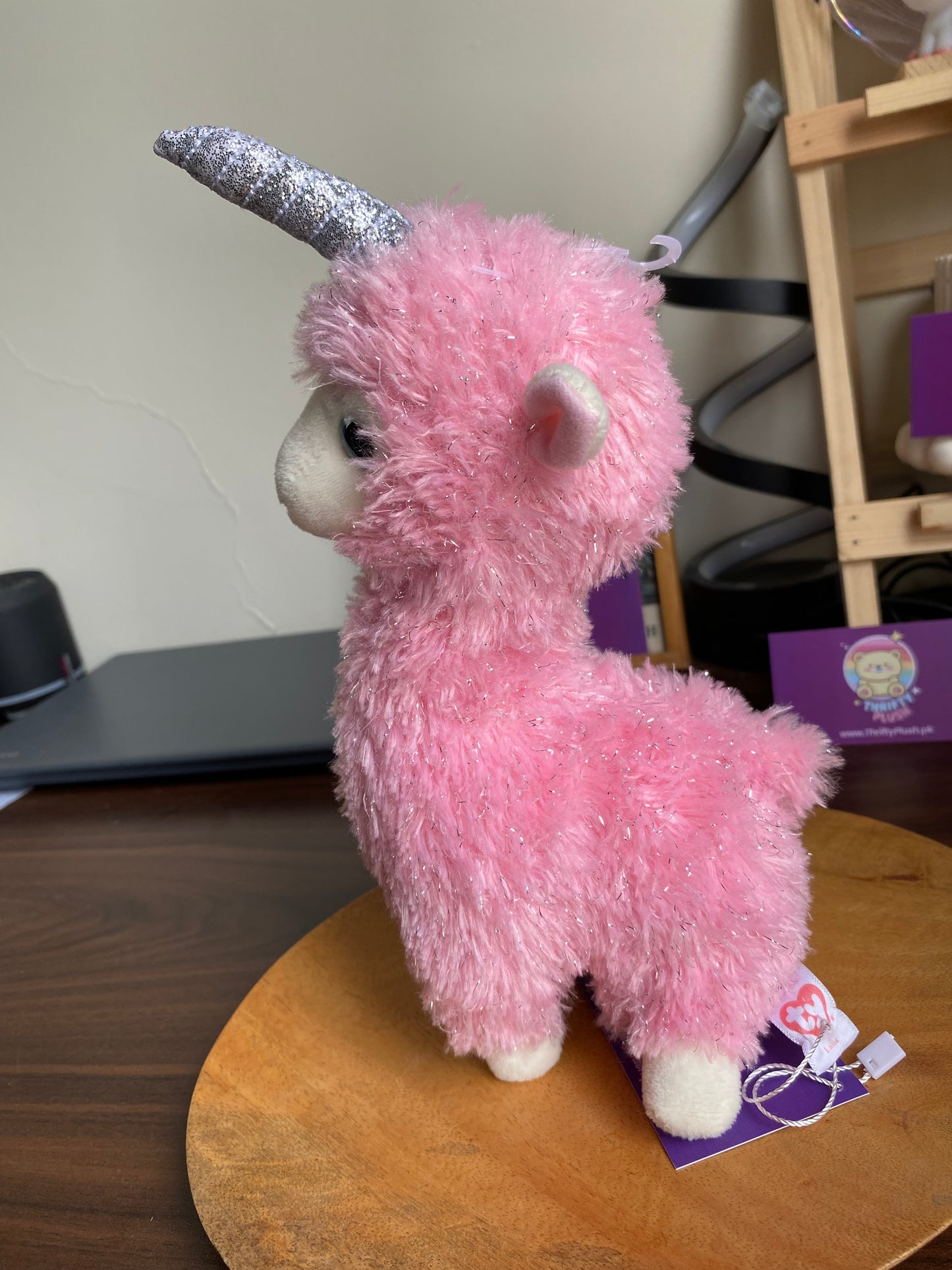 TY Beanie Baby - LANA the Pink UniLlama | Unicorn Lama