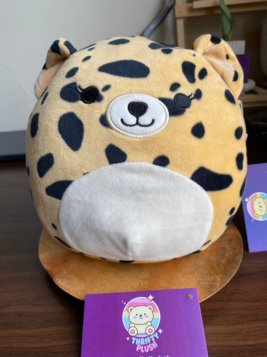 Lexie The Cheetah' Squishmallows 28cm Kellytoys Soft Plush Toy Animal