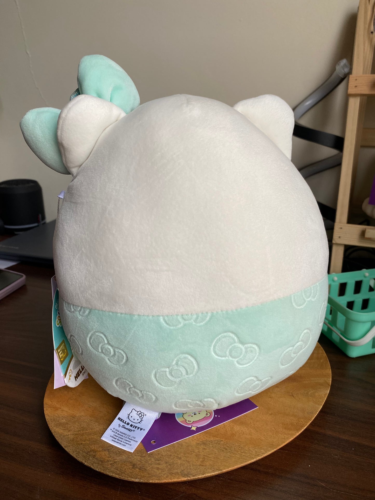 Squishmallows Hello Kitty 50th Anniversary 8inch Plush Brand New RARE Gold Eyes | Green Sanrio Hello Kitty