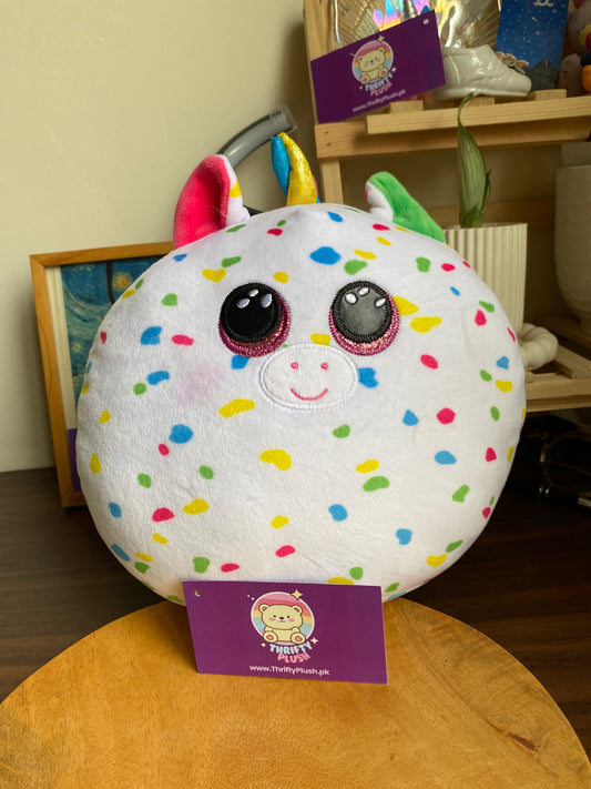 TY Squish-a-Boos Harmonie 10" Super Soft Plush Unicorn
