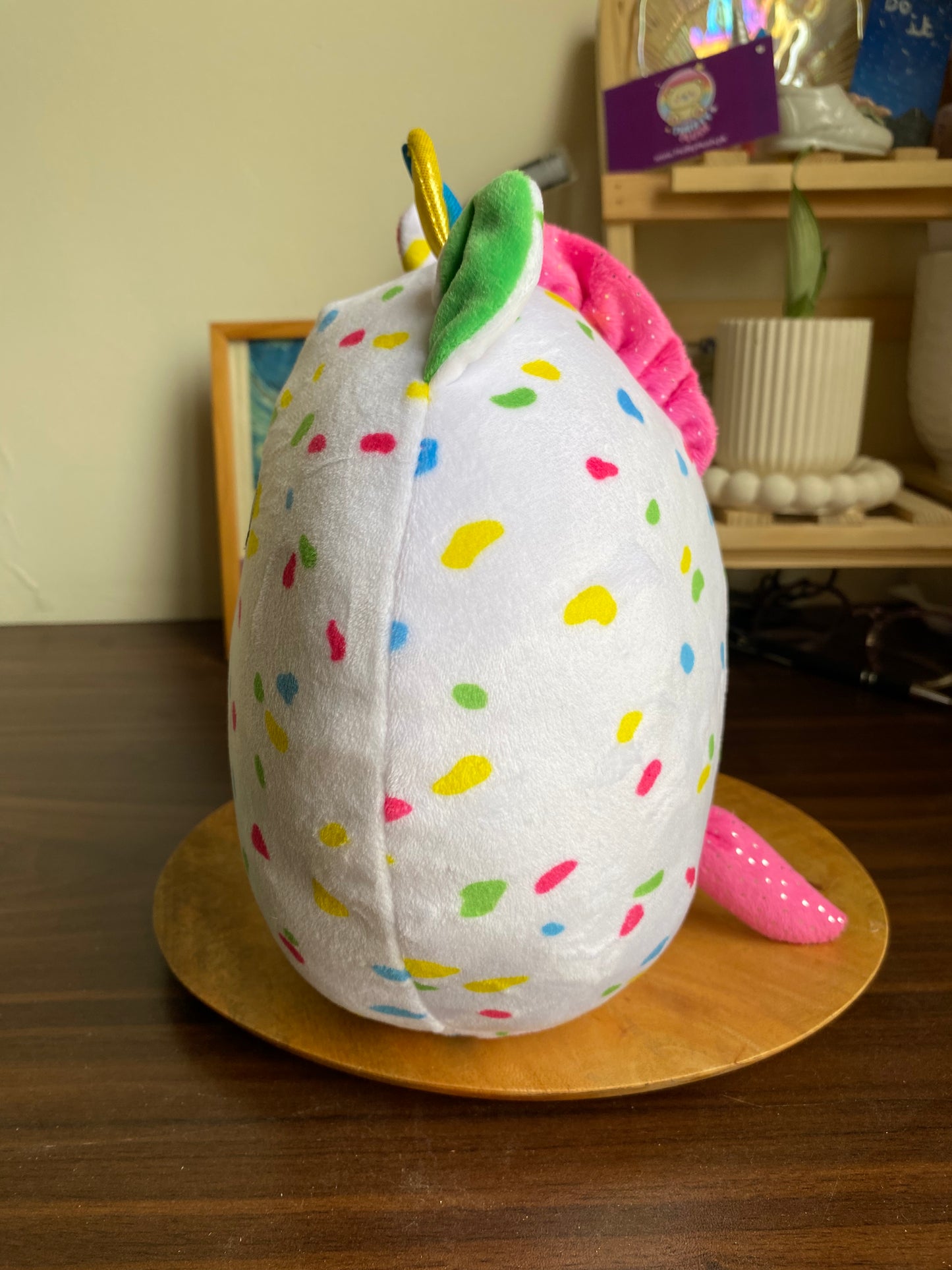 TY Squish-a-Boos Harmonie 10" Super Soft multicoloured Plush Unicorn
