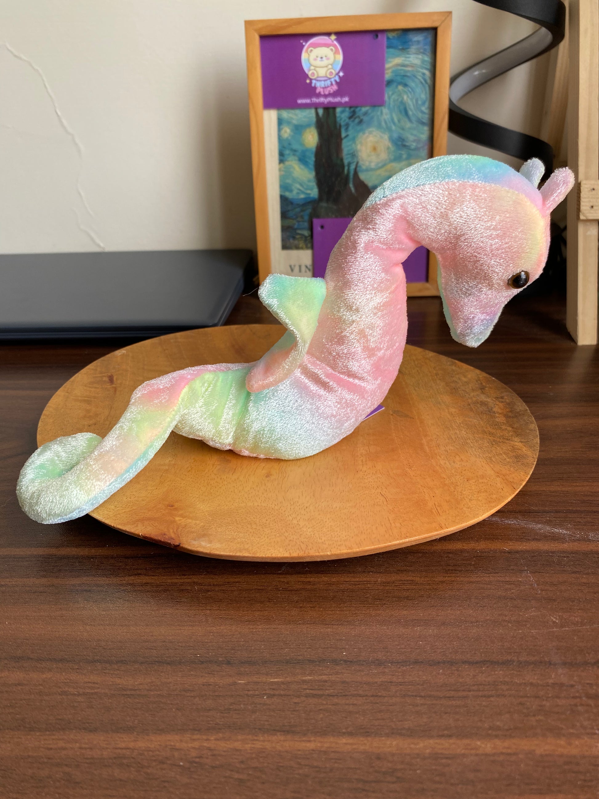 Mint Ty Beanie Baby Neon the Seahorse RARE Mint in pakistan