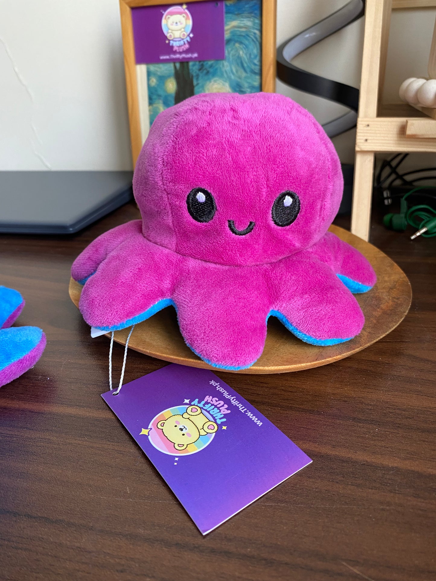Mood Changing Reversible Octopus Plush – Best Viral Toy in Pakistan