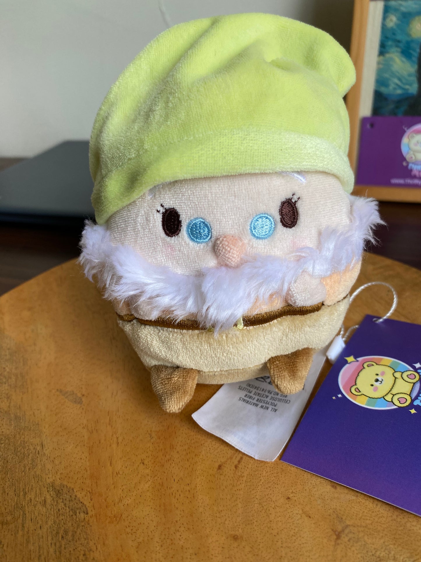 Snow White Disney Parks Ufufy “Doc” Dwarf – Apple Blossom Mini Plush (5”)