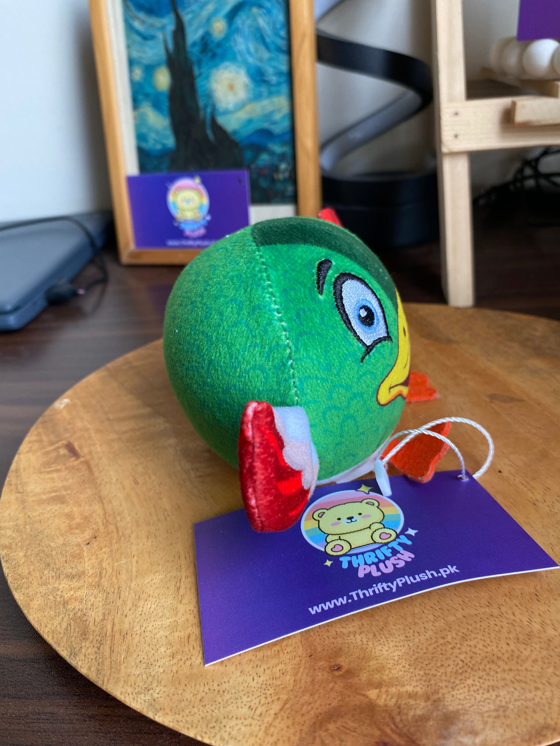 Stress relief squishy toy shaped like a duck