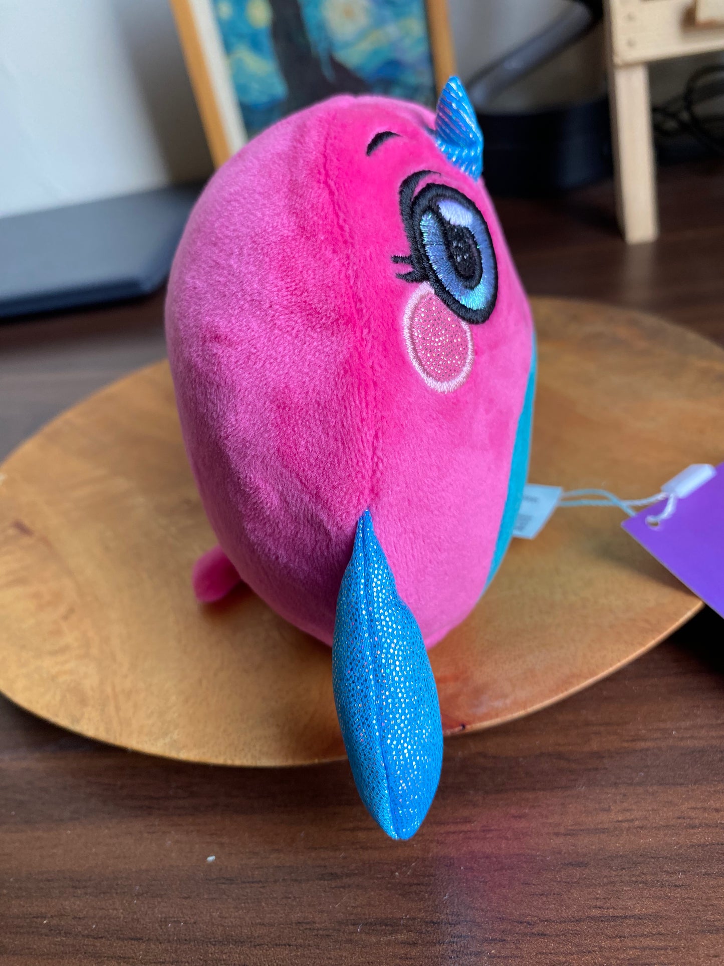 Mush Meez “Natalie the Narwhal” 6” Squishy Moldable Plush Toy| ThriftyPlush Pakistan