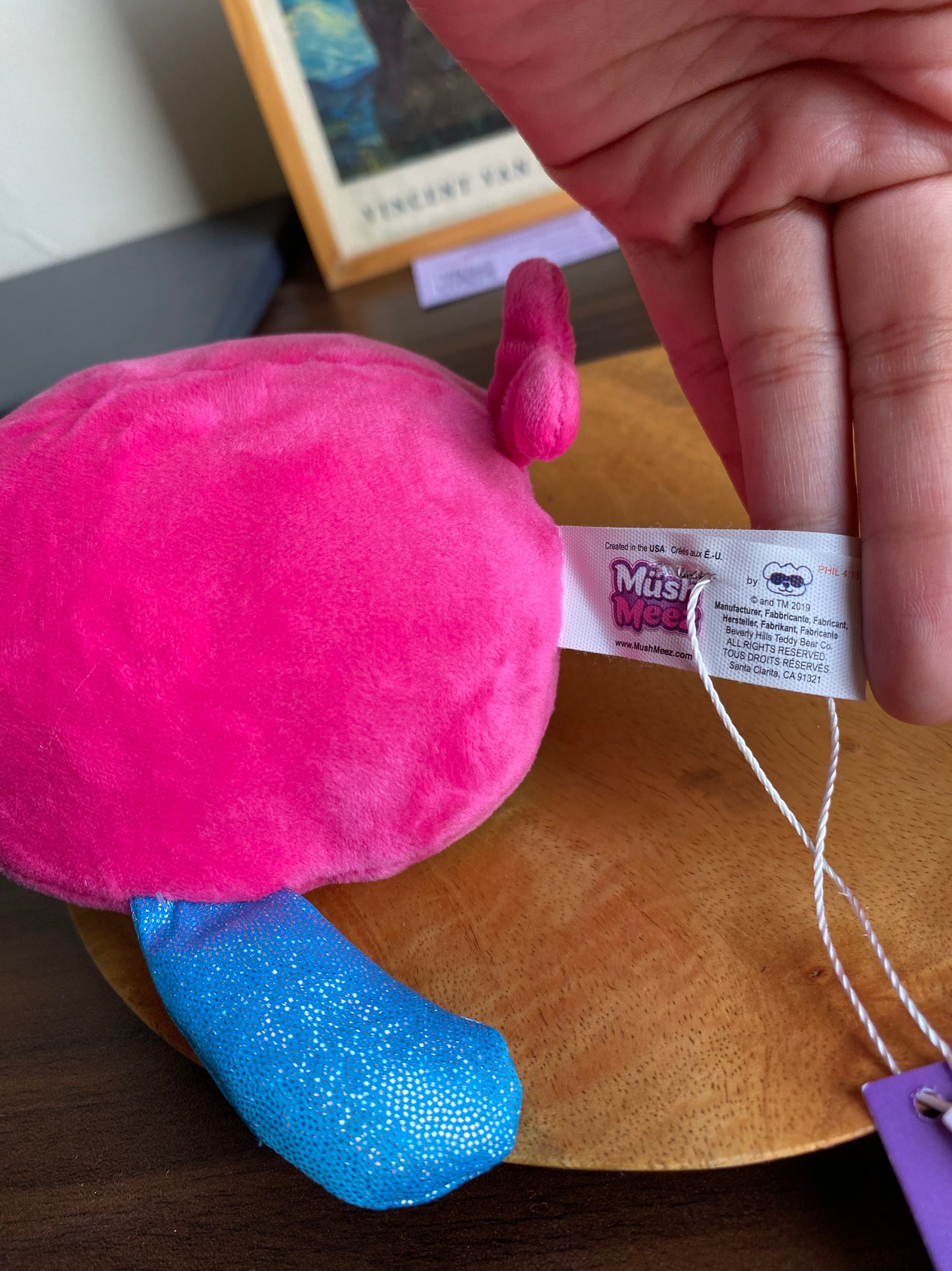 Mush Meez “Natalie the Narwhal” 6” Squishy Moldable Plush Toy| ThriftyPlush Pakistan