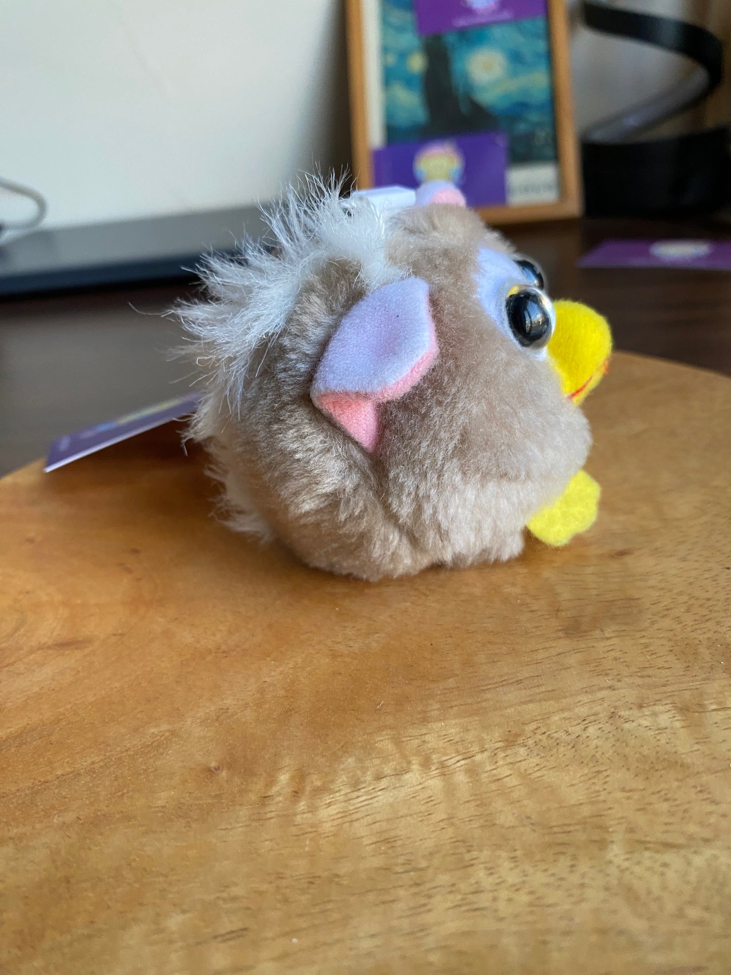 Vibrating Pull-Ring Plush Toy Sensory Motion Soft Stuffed Animal