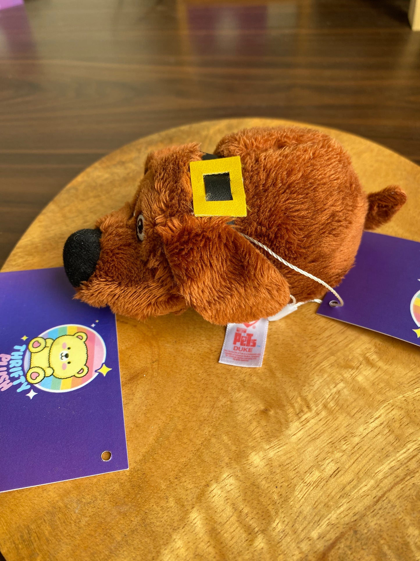 Ty Pets “Duke” the Dog 5″ Plush – Brown Secret Life of Pets Soft Toy