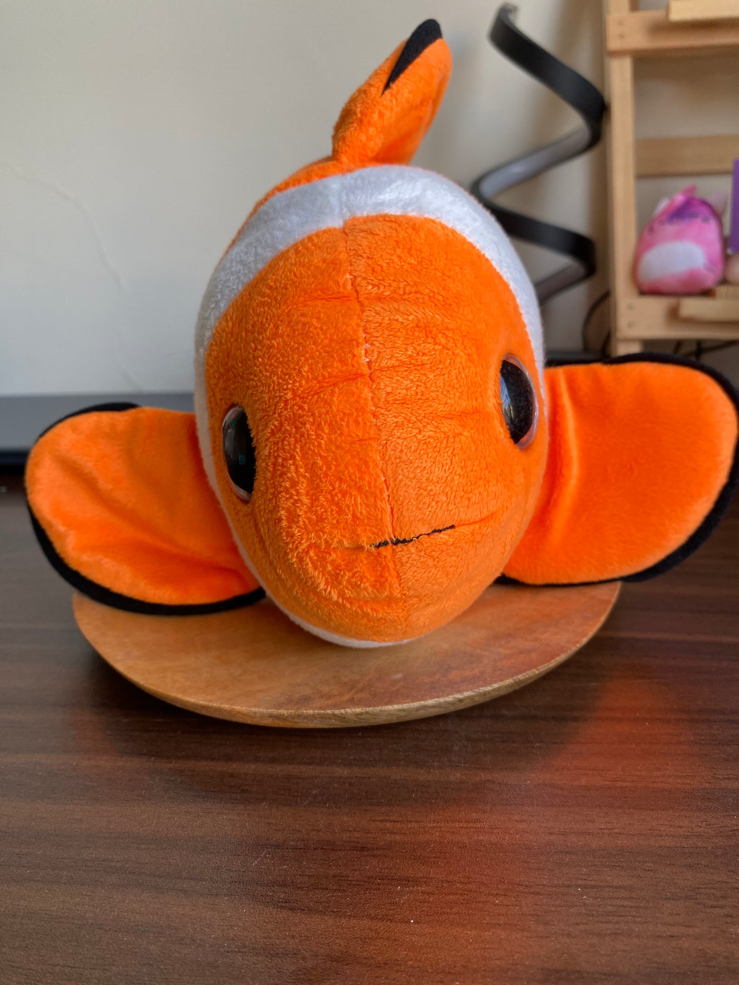 Clownfish Plush Toy – Soft & Cuddly Orange and White Stuffed Animal (Nemo-Inspired) finding nemo