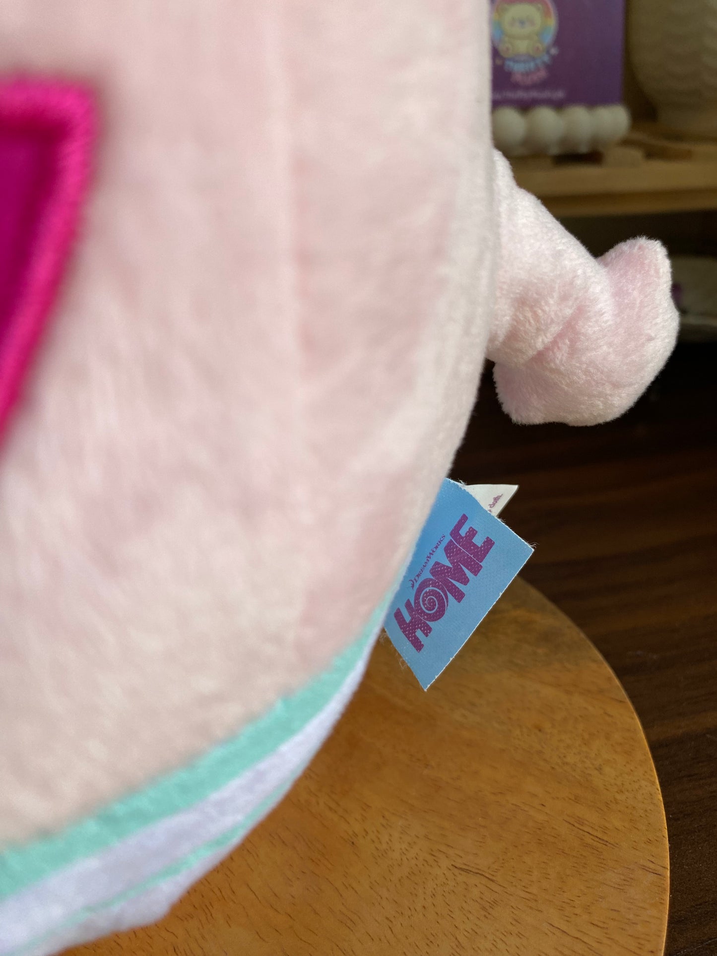 DreamWorks Home Pink Alien Baby Boov Plush – 25cm Soft Collectible Stuffed Toy