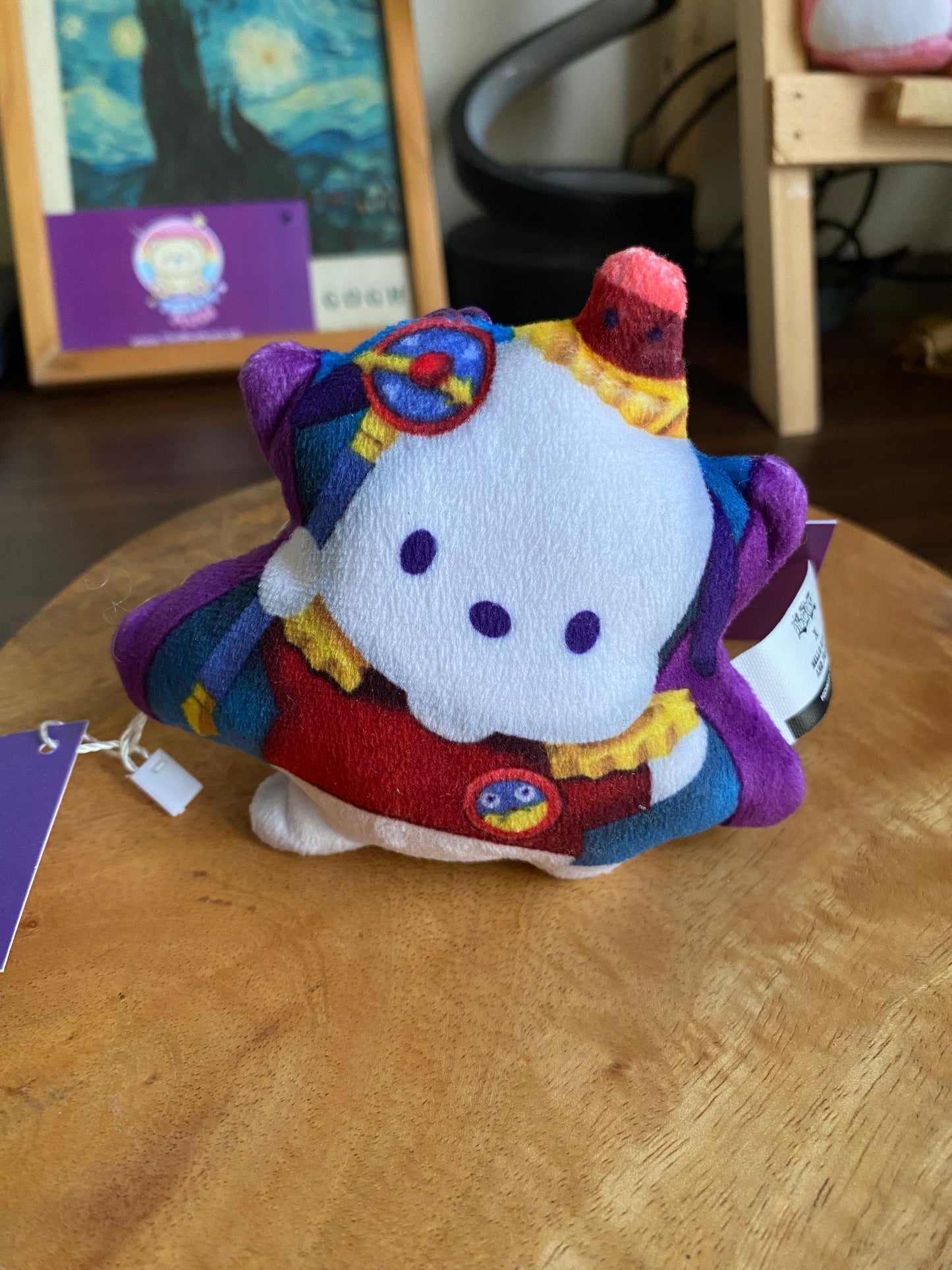 Pochacco × Time Wizard Plush – Yu-Gi-Oh! × Hello Kitty Official Sanrio Crossover