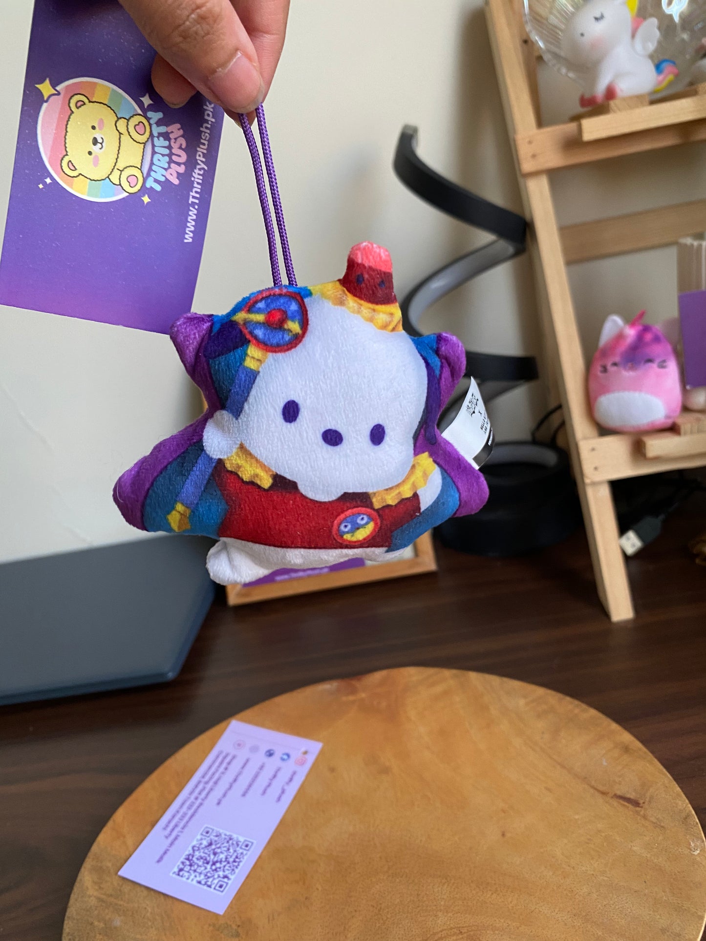 Pochacco × Time Wizard Plush – Yu-Gi-Oh! × Hello Kitty Official Sanrio Crossover