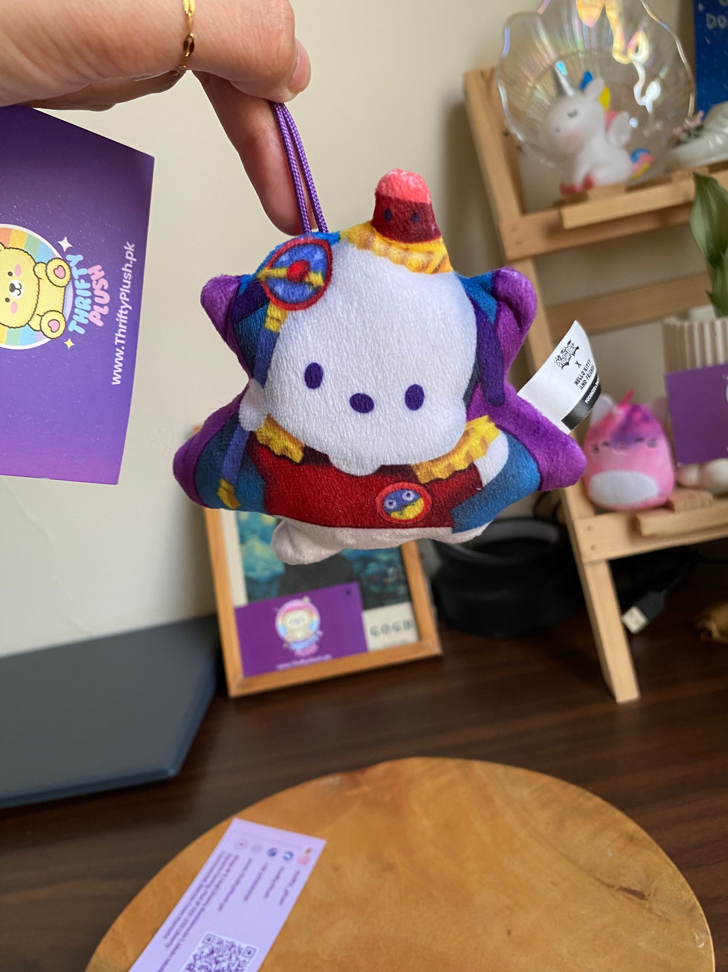 Pochacco × Time Wizard Plush – Yu-Gi-Oh! × Hello Kitty Official Sanrio Crossover