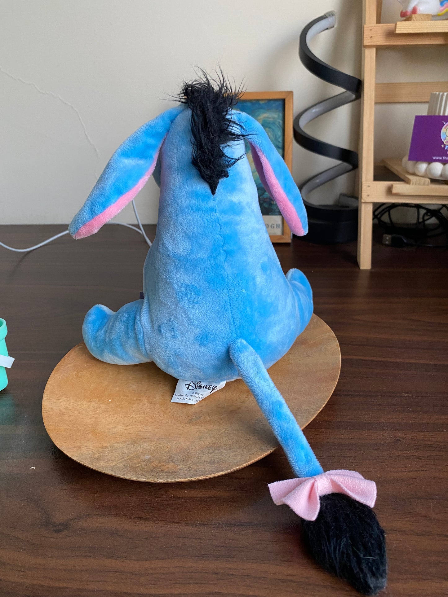 Soft Plush Eeyore Donkey Toy — 12″ Blue Stuffed Animal — Kids’ Gift & Nursery Decor