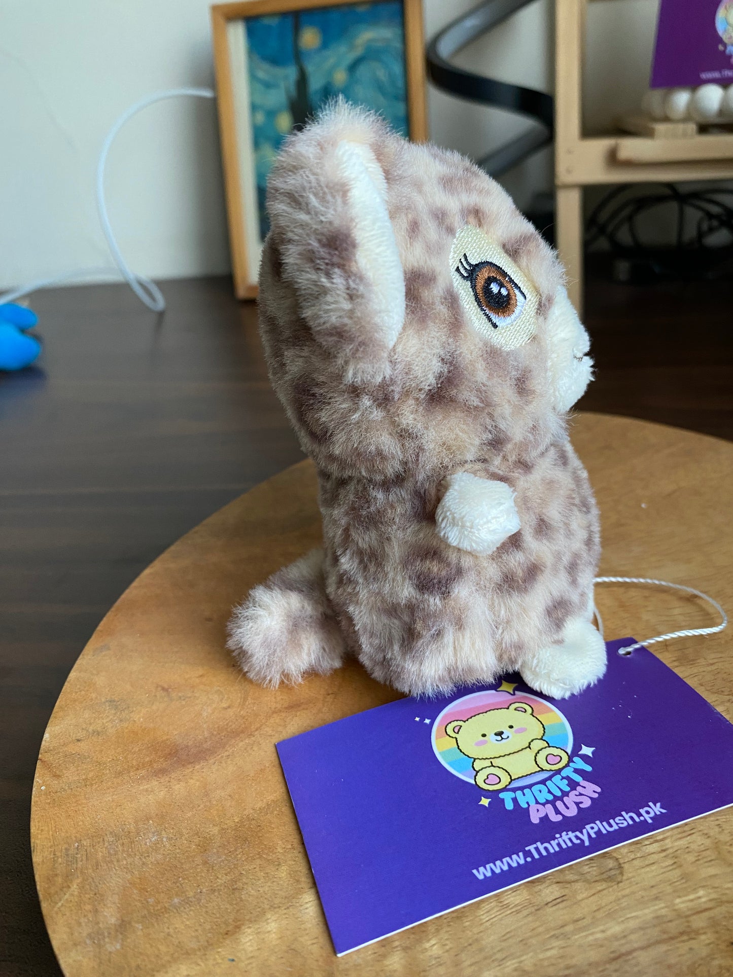 Original Keel Toys Keeleco Adoptable World “Kiki” Leopard Plush – 10 cm Eco-Friendly Soft Toy