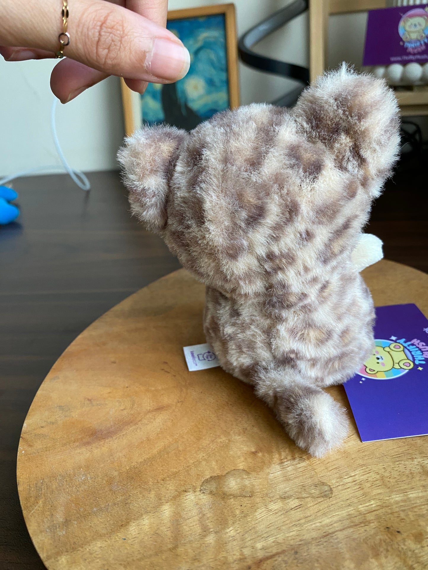 Original Keel Toys Keeleco Adoptable World “Kiki” Leopard Plush – 10 cm Eco-Friendly Soft Toy