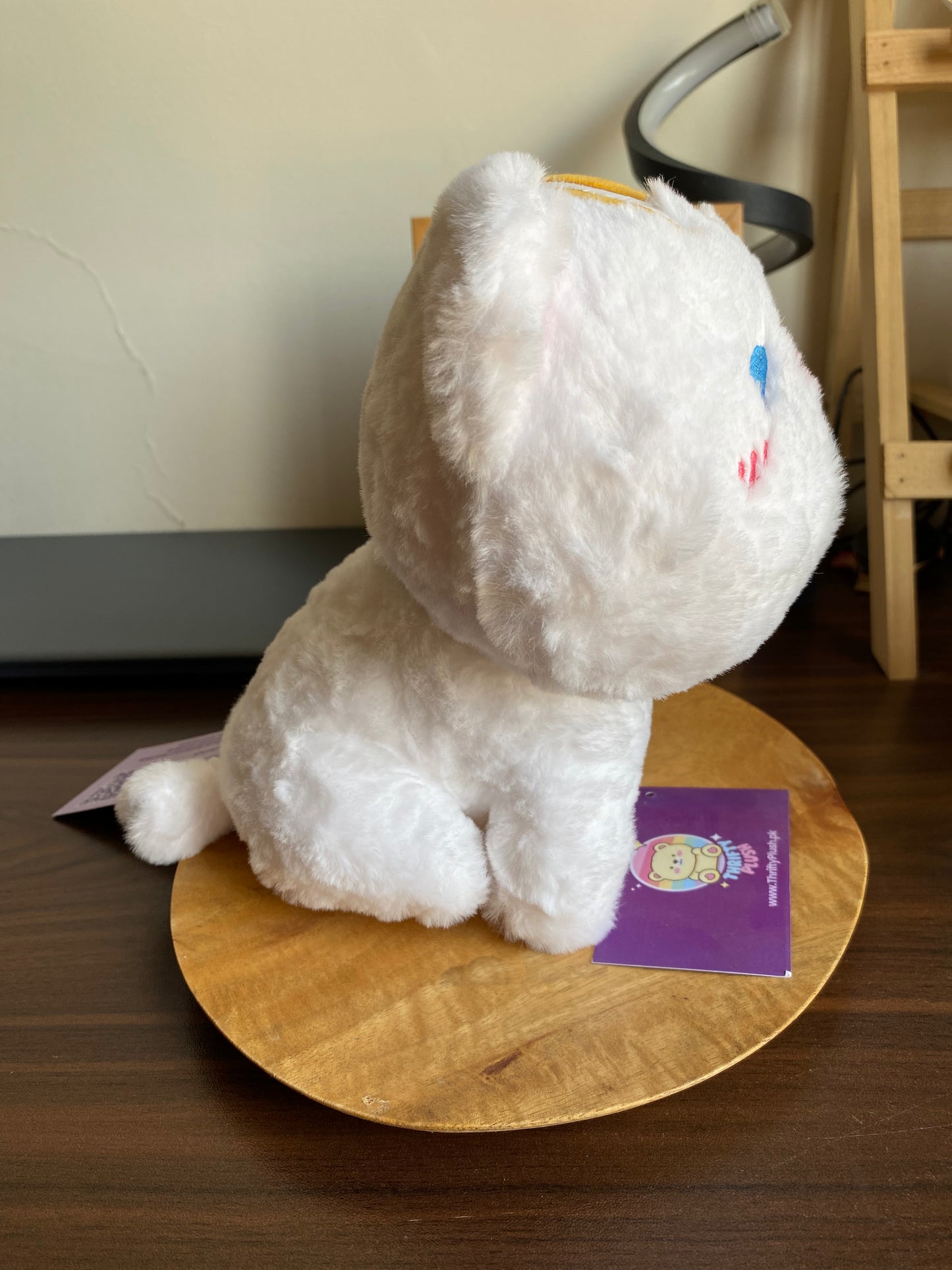 Kawaii Luna Fluffy white Cat