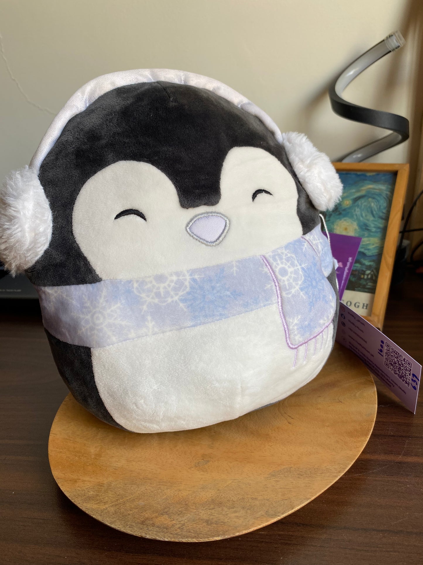 Luna the Penguin Squishmallow – Winter Holiday Edition