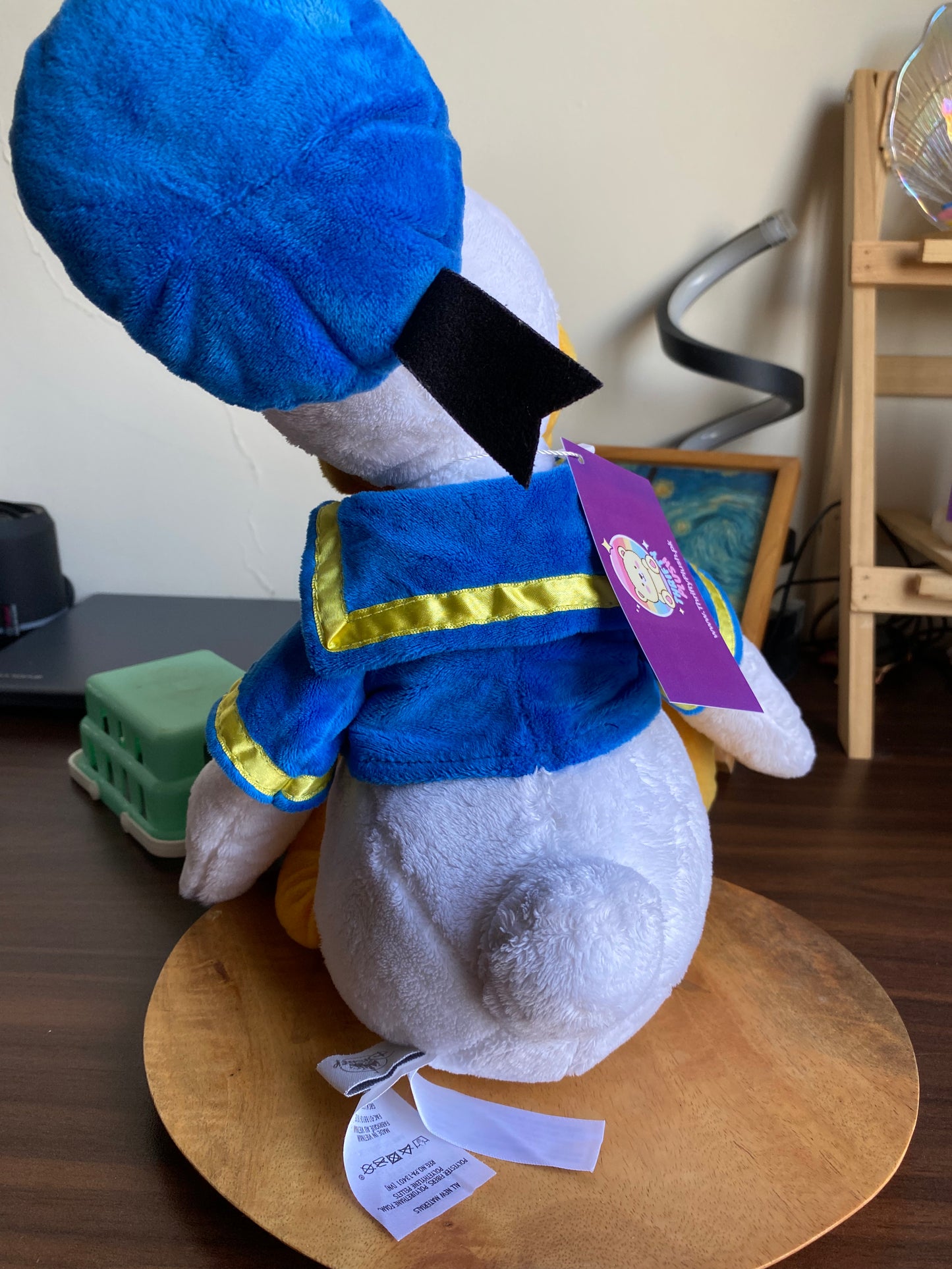 Disney 17-Inch Donald Duck Plush Toy – Official Store Edition