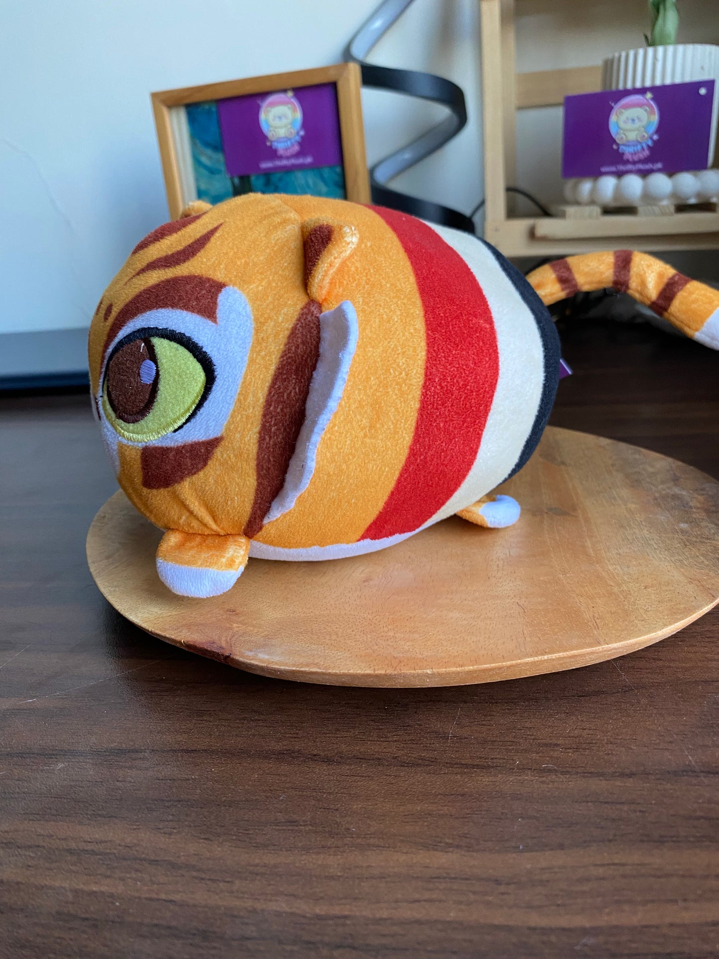 Kung Fu Panda Tigress Plush – Bean Ball & Snuggles Soft Collectible Toy