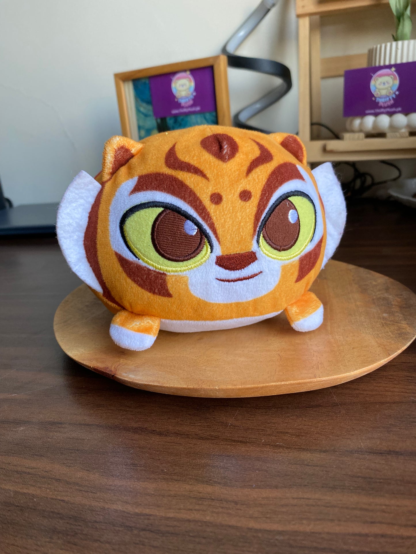 Kung Fu Panda Tigress Plush – Bean Ball & Snuggles Soft Collectible Toy
